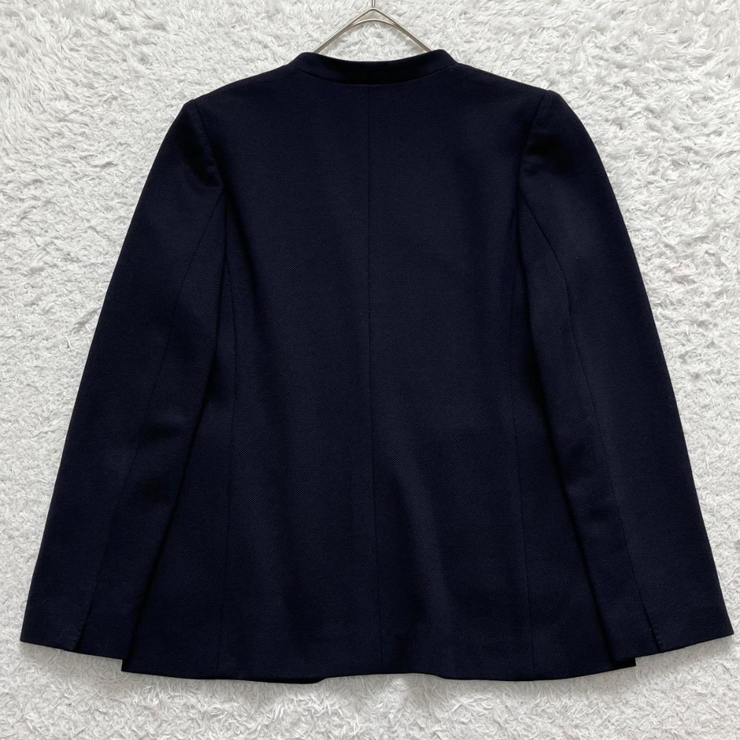 極美品✨トゥモローランドコレクション セットアップ スーツ パンツ ノーカラー