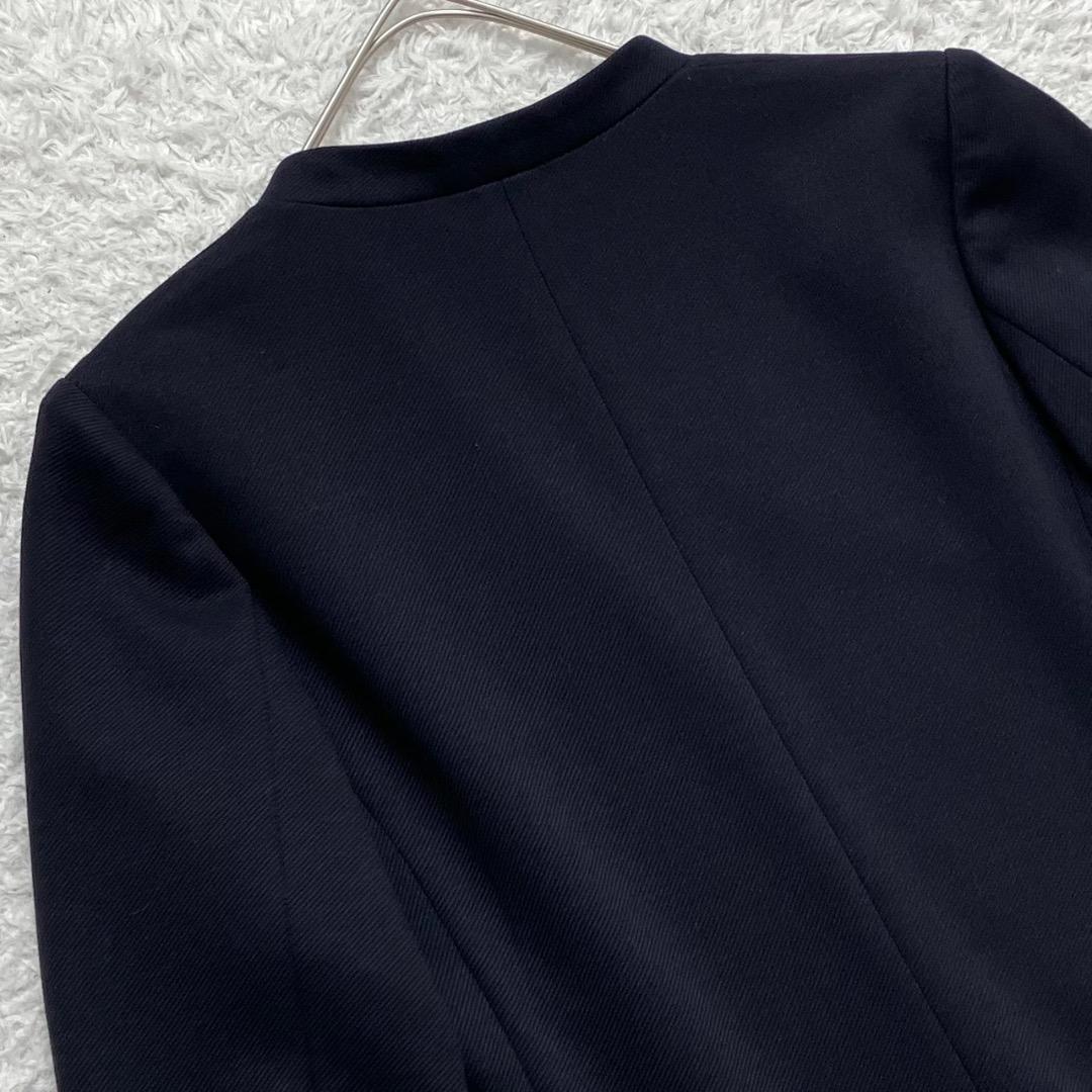 極美品✨トゥモローランドコレクション セットアップ スーツ パンツ ノーカラー