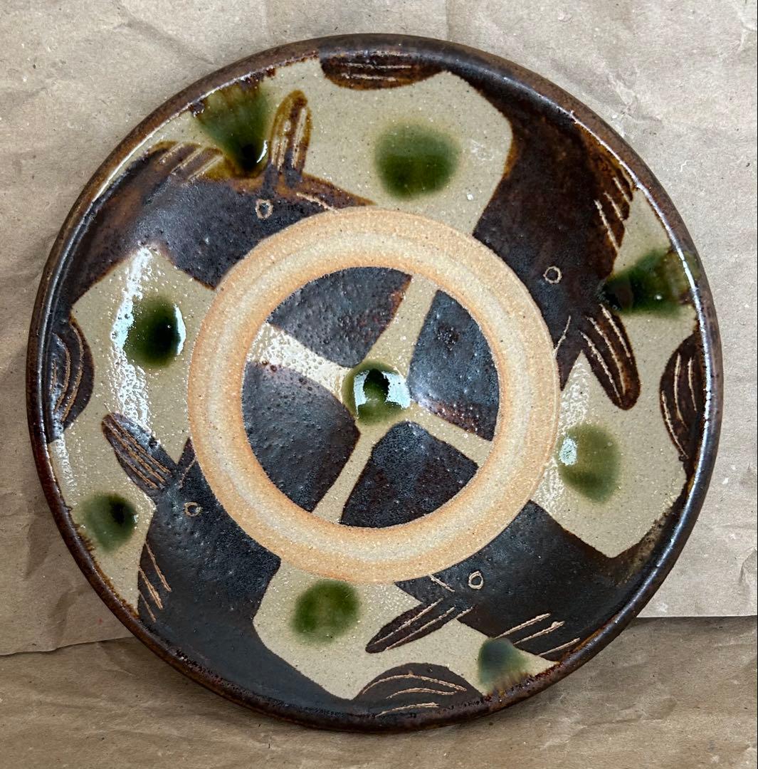 やちむん　十鶴　皿