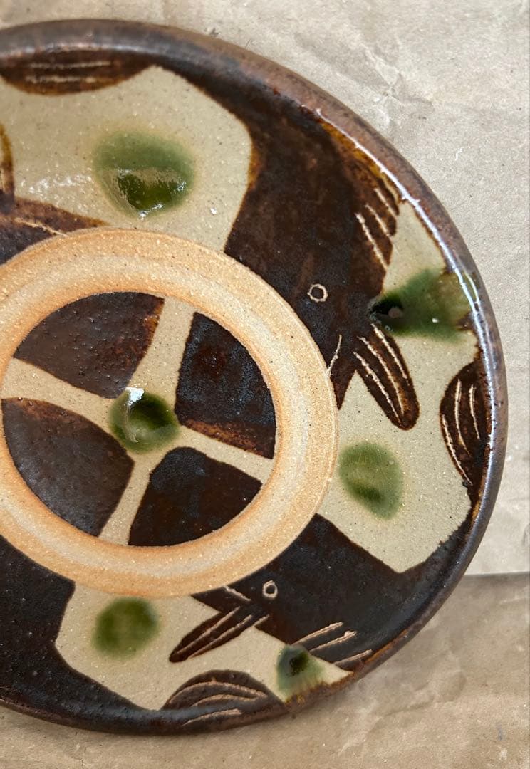 やちむん　十鶴　皿