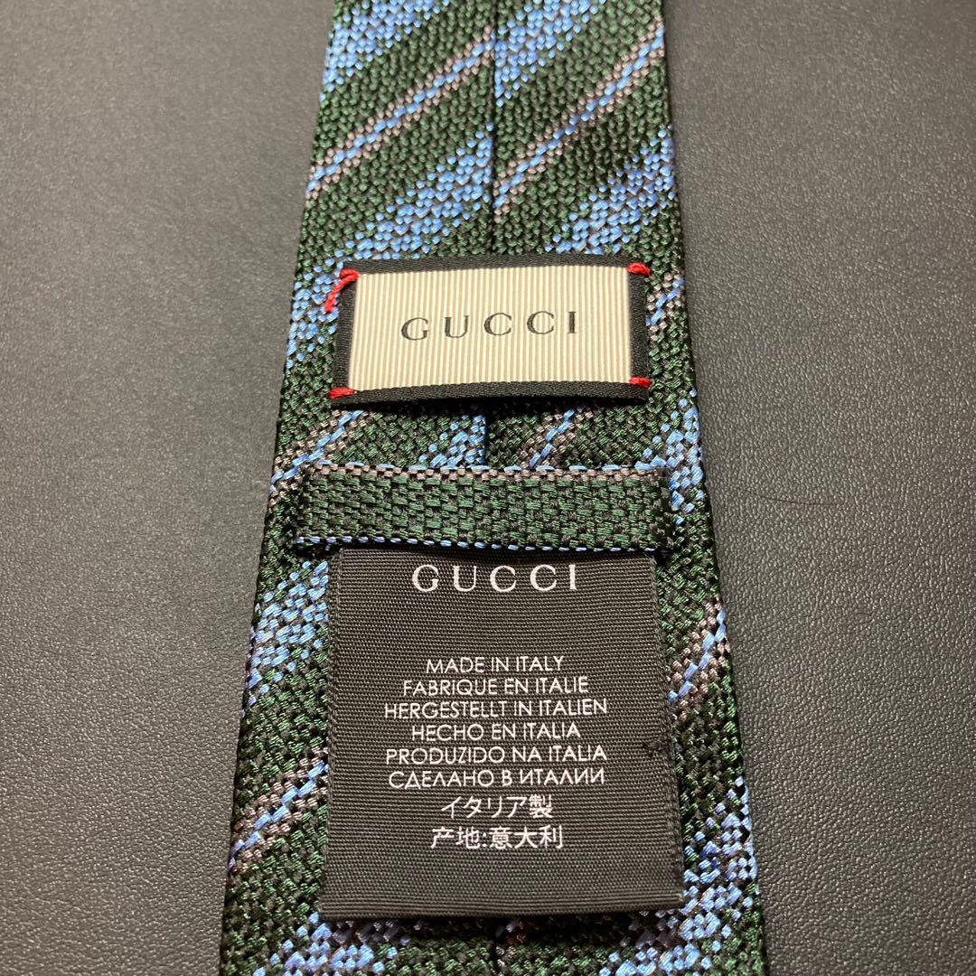 yoshiさま専用【美品】GUCCI グッチ　ネクタイ　ストライプ