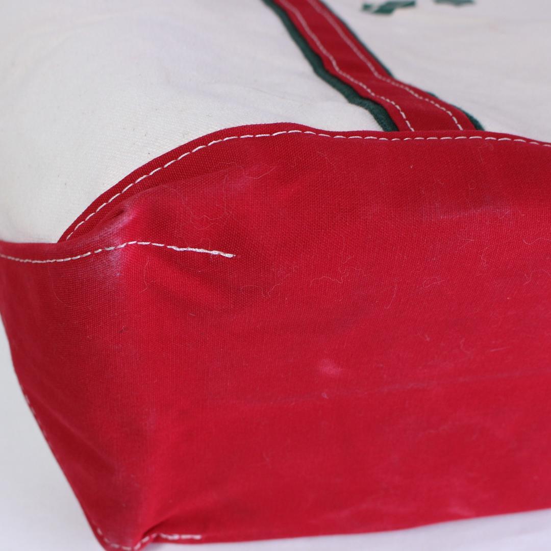 レア LLbean ヒイラギ トート バッグ ラージ クリスマス 根岸 USA