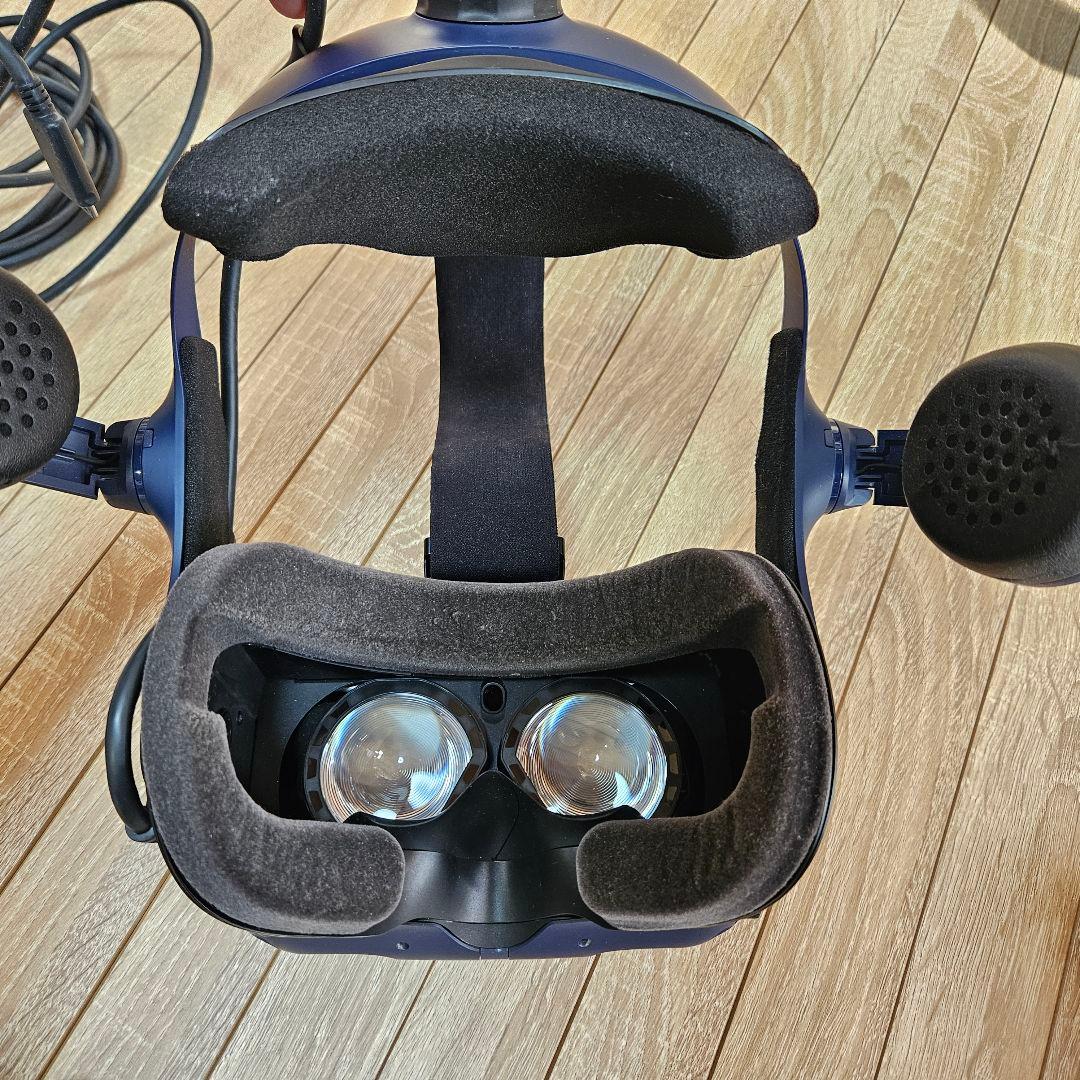【アイトラ付】美品 HTC VIVE PRO EYE HMD単品 予備ケーブル付