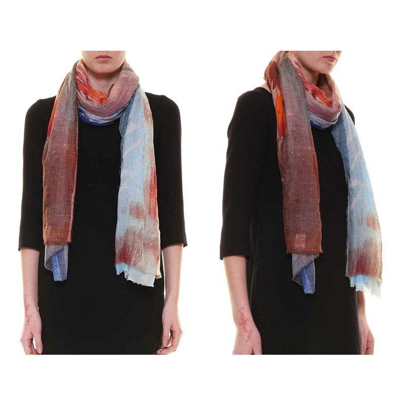 ファリエロ サルティ　Faliero Sarti　ストール　海と生命と愛