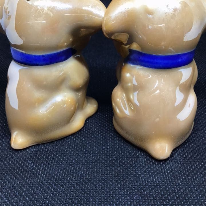 キャメル色　ボンゾー　ボンゾ犬　bonzo アンティーク　ソルト&ペッパー