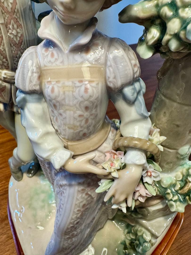 s*様 【大型希少美術品】　極レア　LLADRO リヤドロ　中世の求愛