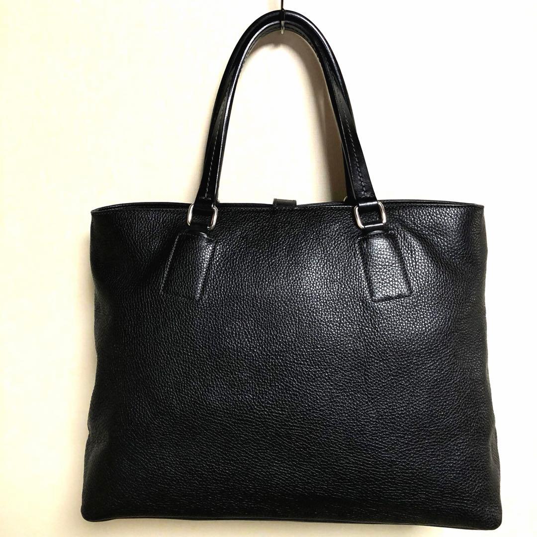 超美品✨ダニエル&ボブ トゥモローランド別注 レザートートバッグ 黒 大容量