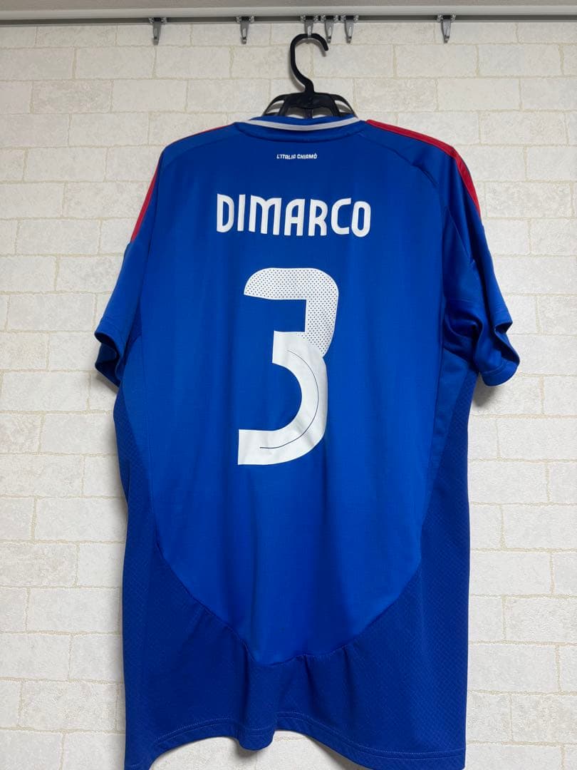 サッカー　ユニフォーム　イタリア代表　ディマルコ　2XL