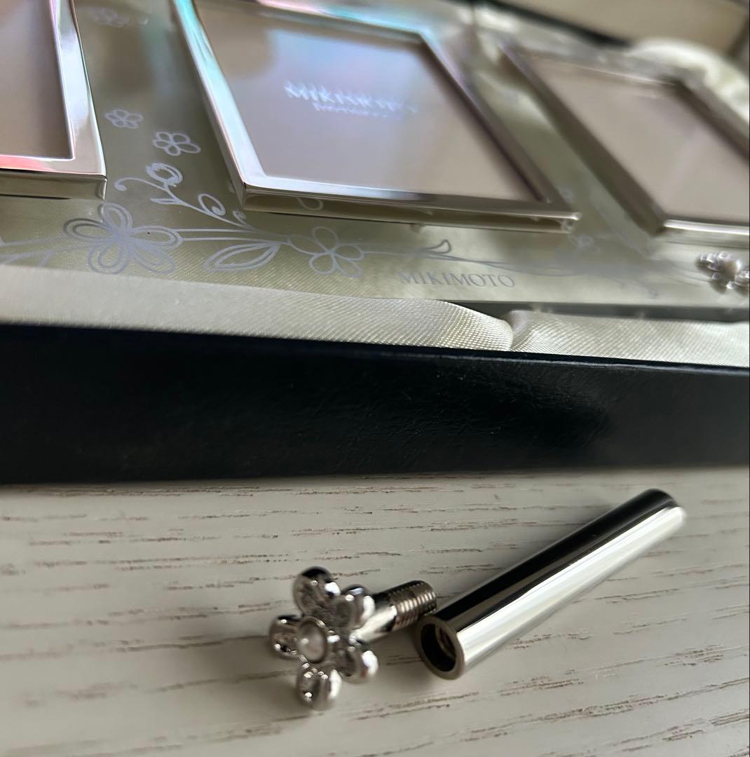 新品未使用ミキモト☆MINIMOTOクリスタル フォトフレームガラス