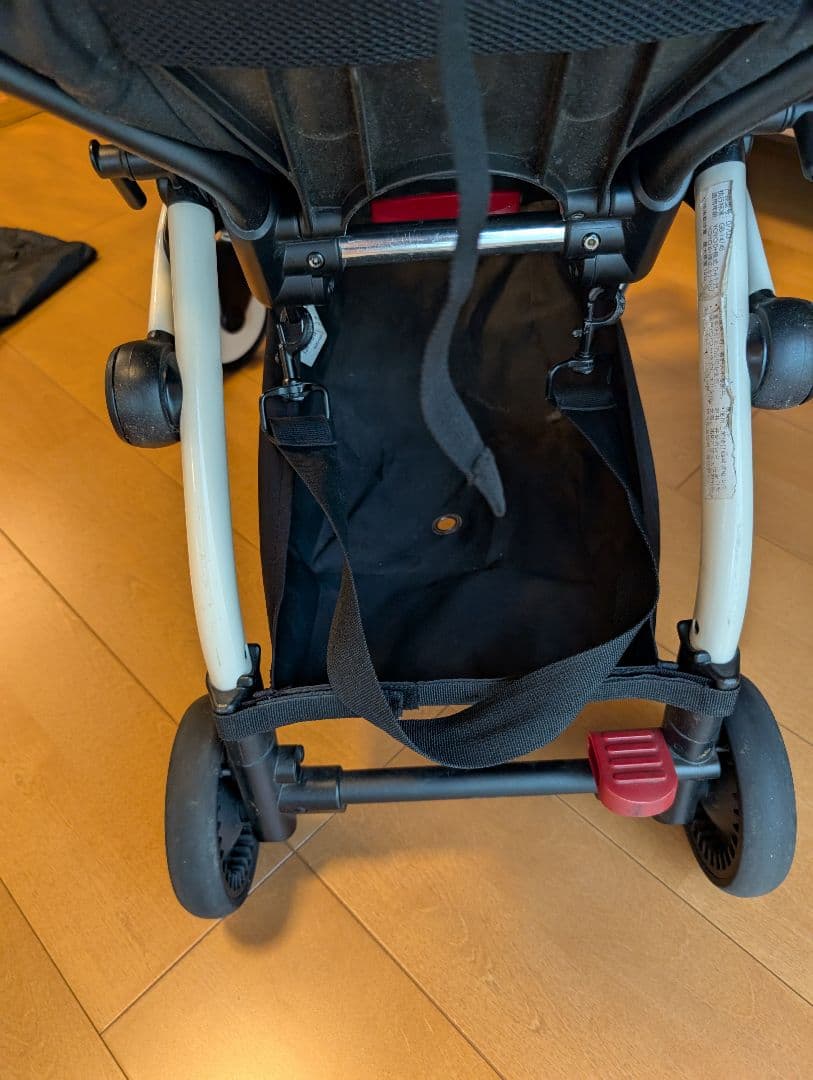 YO-YO ベビーカー グレー 収納カバー付き