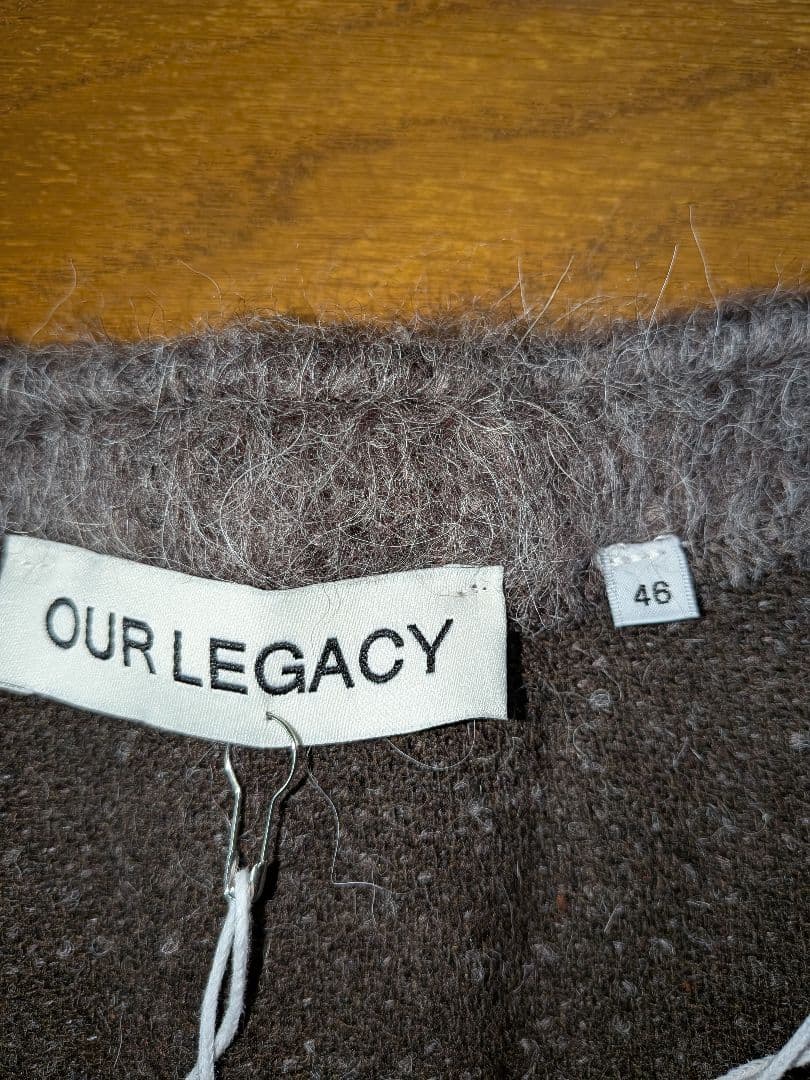 our legacy 23AWアワーレガシー モヘアカーディガン