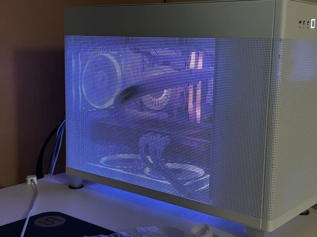 PCケース(自作PC用) ASUS AP201 PRIME CASE MESH WHITE