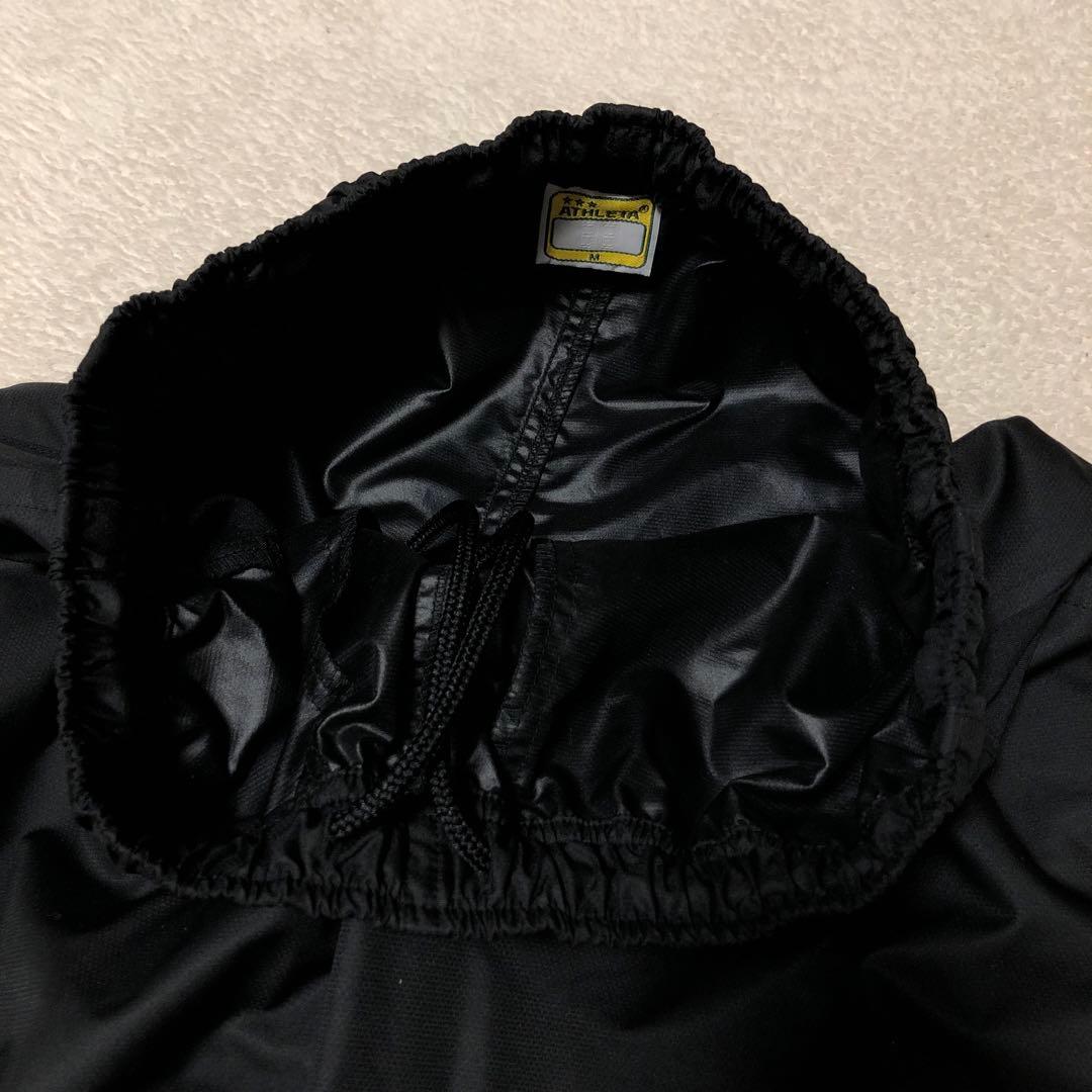 美品　ATHLETA ウインドブレーカー上下　セットアップ　防寒　ブラック　M