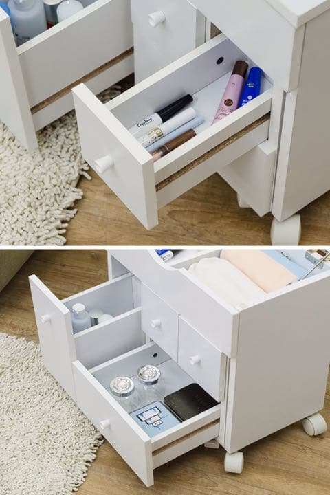 新品　コスメワゴン　収納　便利　コンパクト