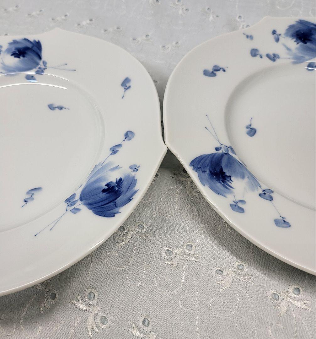 2枚✨未使用あり✨マイセン 青い花 ブルーフラワー プレート 皿 1枚未使用