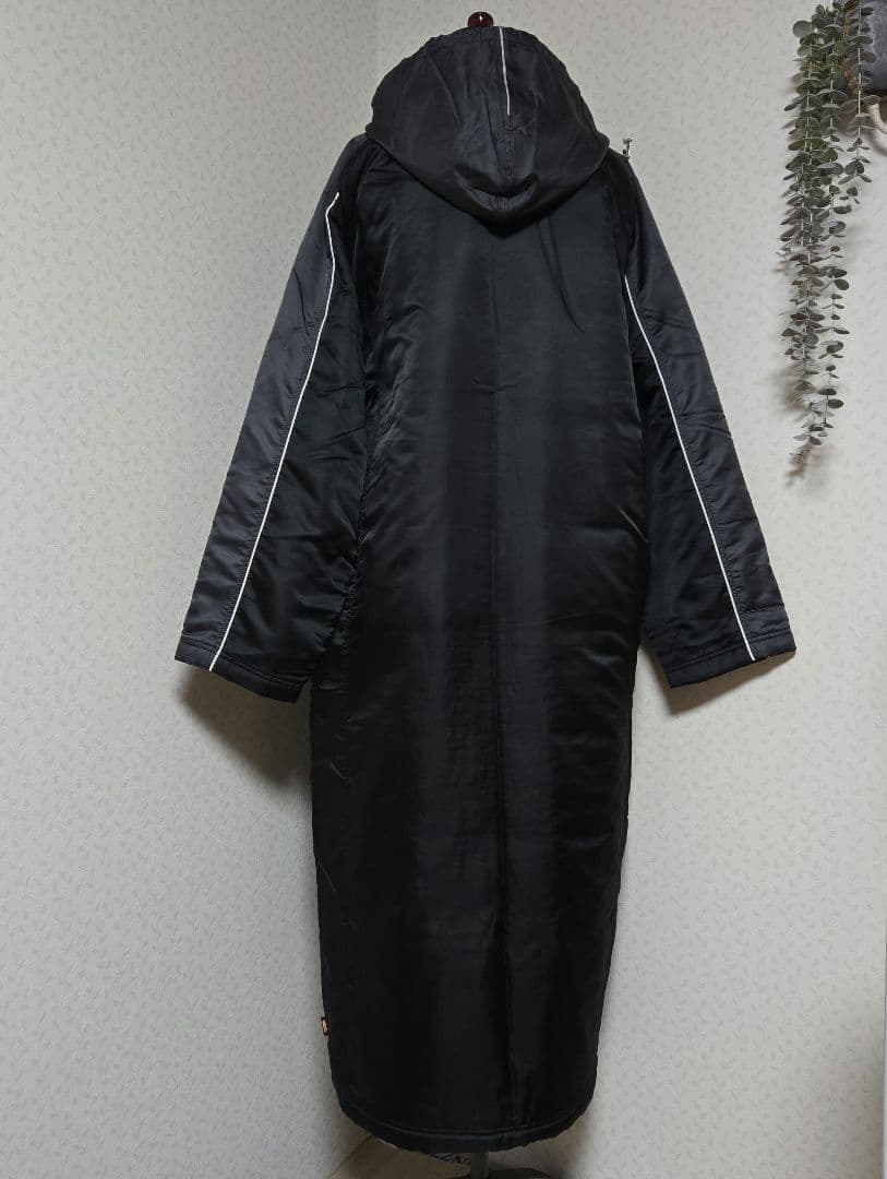 専用　美品　YONEX　ベンチコート　l　ブラック　L　ヒートカプセル　黒