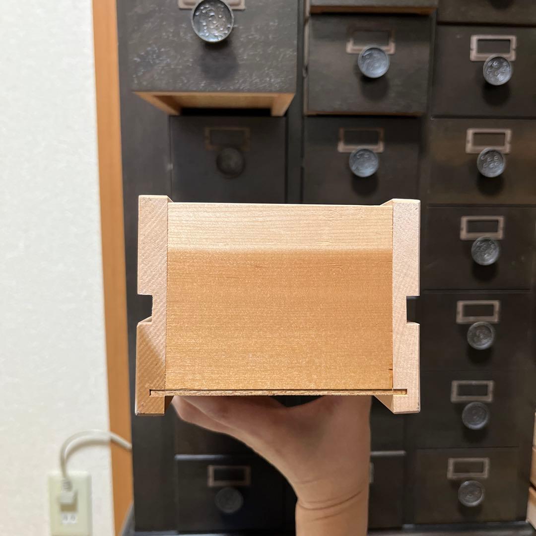 木製収納　薬棚　チェスト　40引き出し