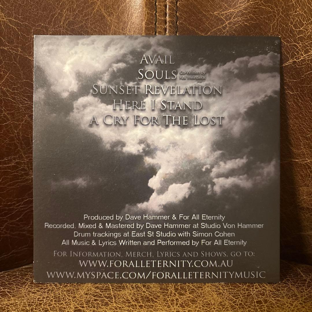 FOR ALL ETERNITY 廃盤CD