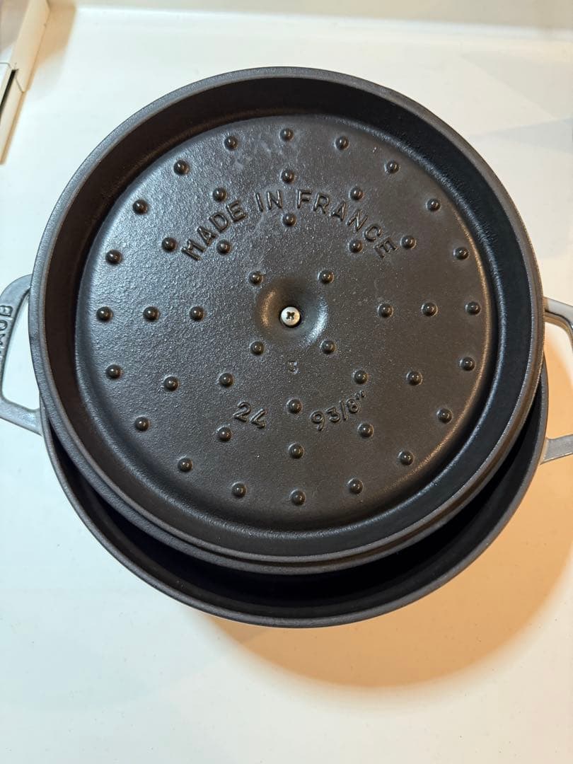 STAUB LA COCOTTE 24cm グレー