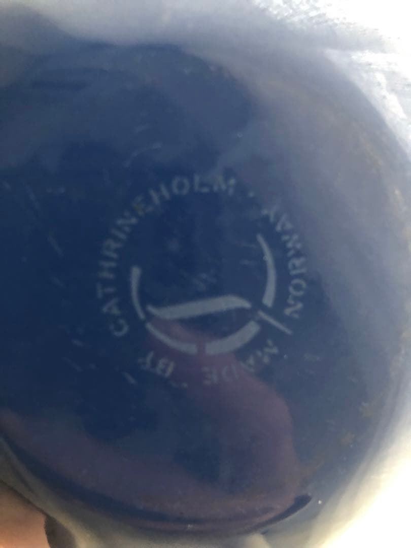 CathrineHolm キャサリンホルム　北欧　ヴィンテージ　ボウル　ブルー