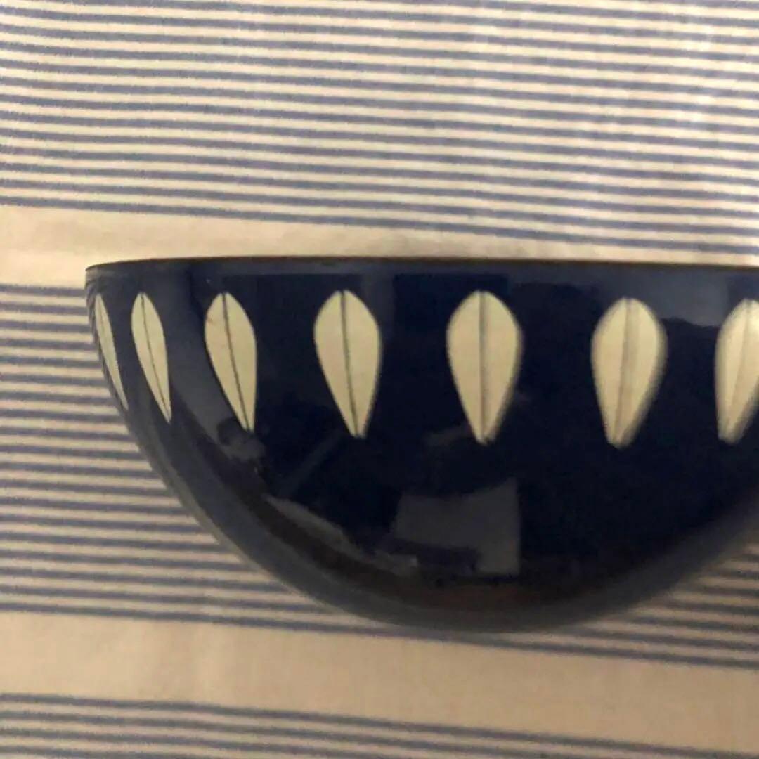 CathrineHolm キャサリンホルム　北欧　ヴィンテージ　ボウル　ブルー