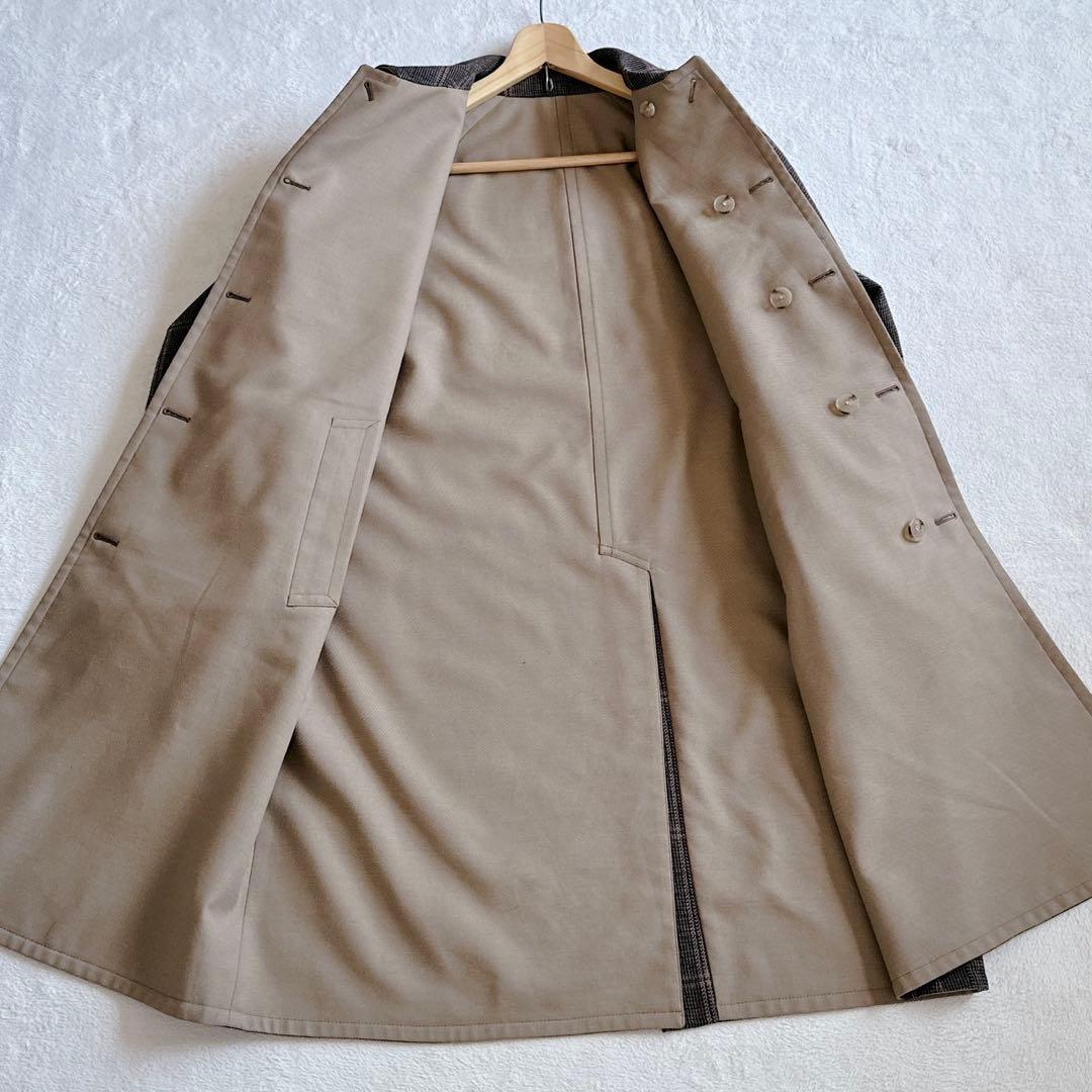 【美品‼︎希少XL】B&Y ユナイテッドアローズ ステンカラーコート リバーシブル