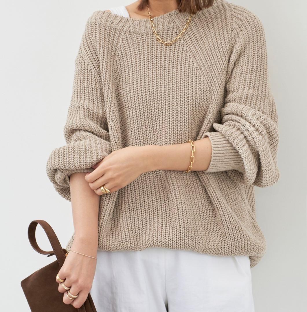 ドゥーズィエムクラス　2024SS Lily Linen アゼプルオーバー