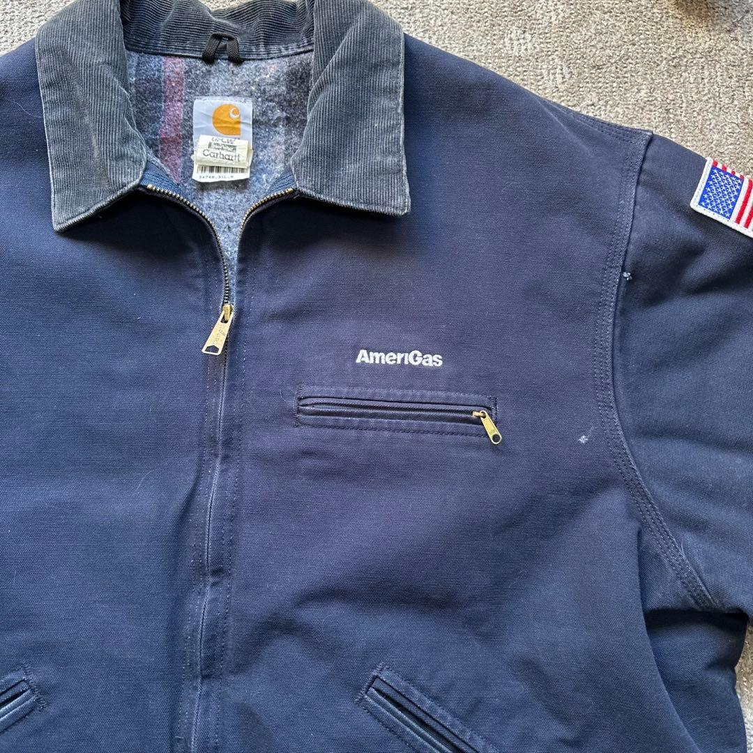 【USA製】carhartt デトロイトジャケット J209 DNY