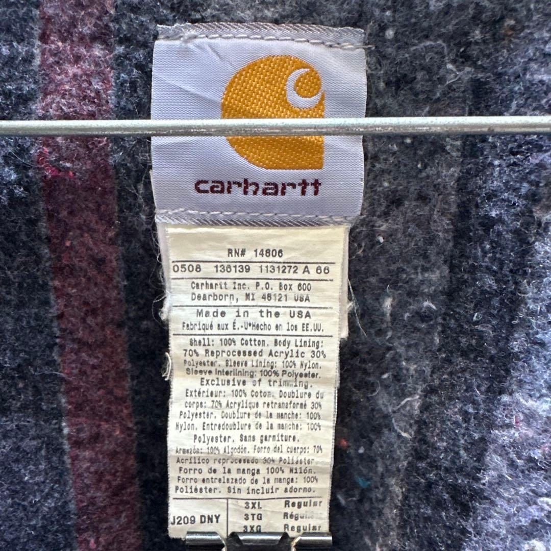 【USA製】carhartt デトロイトジャケット J209 DNY