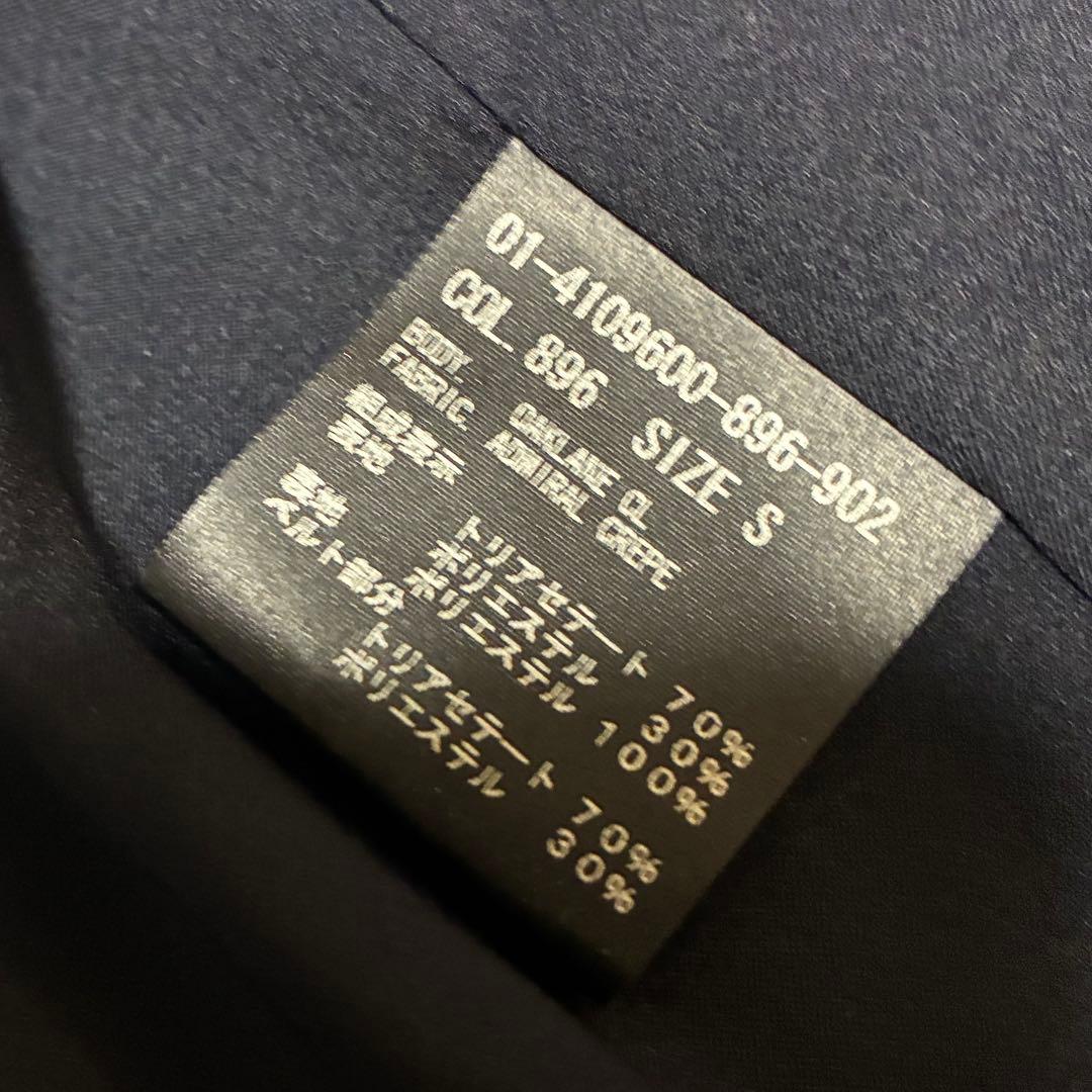 Theory 2024年モデル 現行 紺 ネイビー ベルト付 トレンチコート