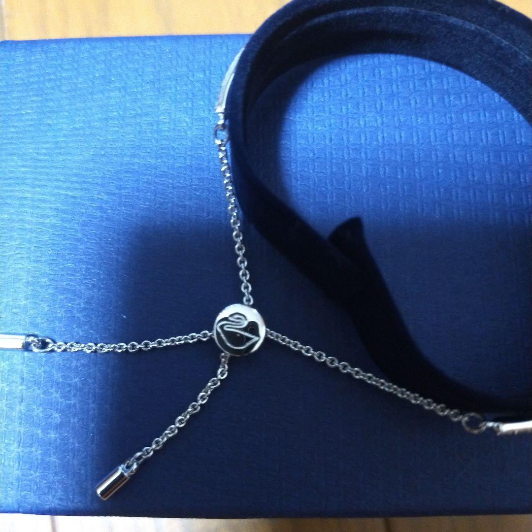 SWAROVSKI リボンモチーフ ブレスレット