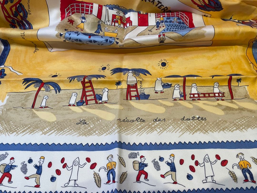 【新品未使用】HERMES カレ90 RETOUR ALATERRE故郷に帰る