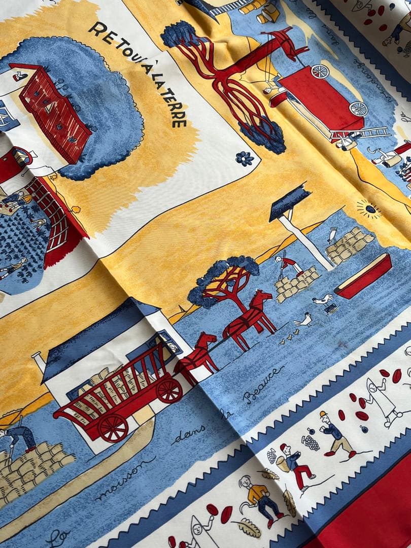 【新品未使用】HERMES カレ90 RETOUR ALATERRE故郷に帰る