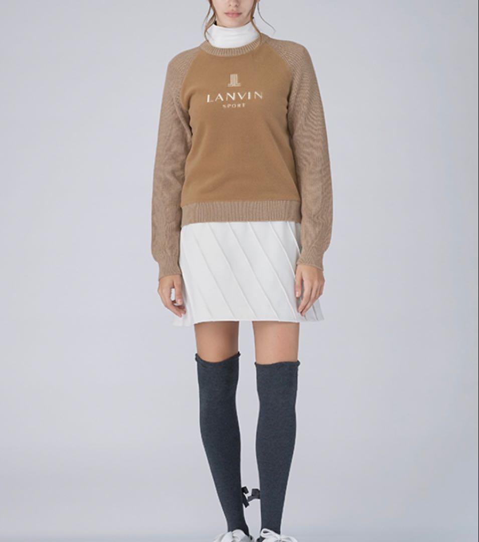 タグ付未使用 LANVIN SPORT 蓄熱保温 スカート 38