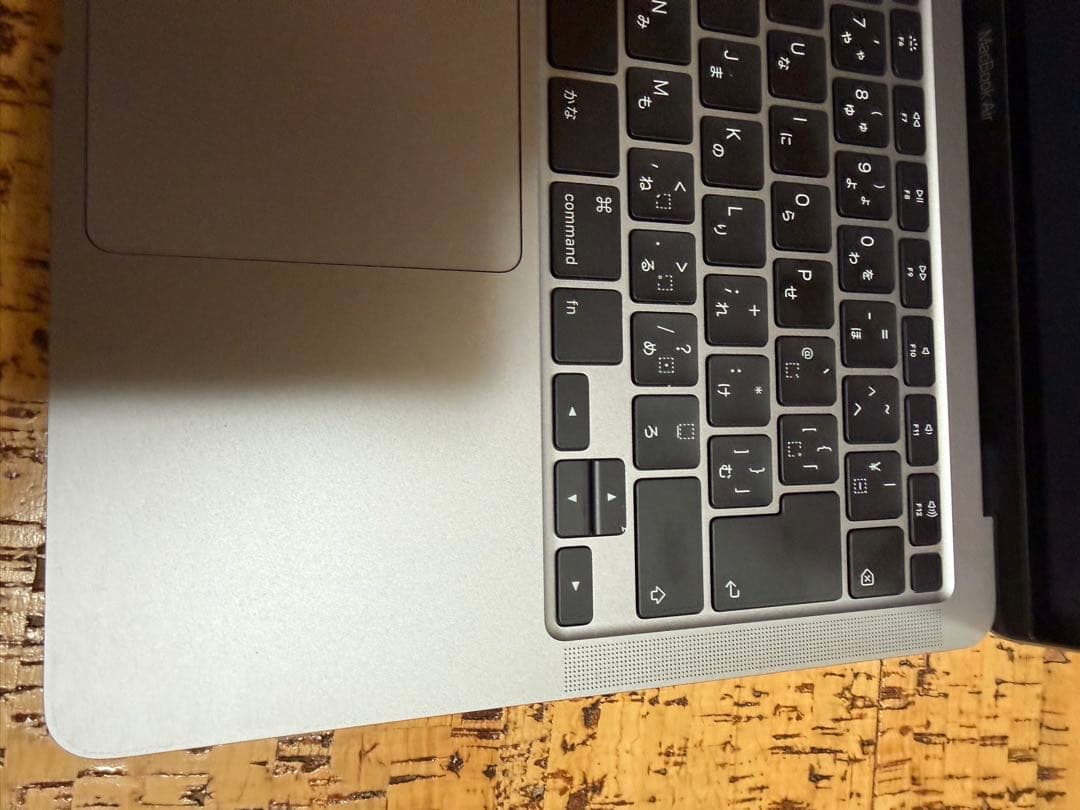 非常に綺麗なMacBook Air シルバー 日本語配列