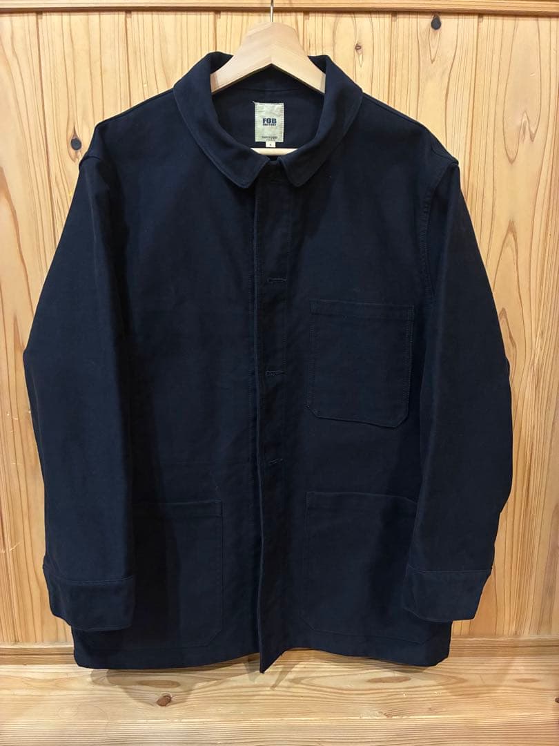 FOB FACTORY フレンチモールスキンジャケット　f2373