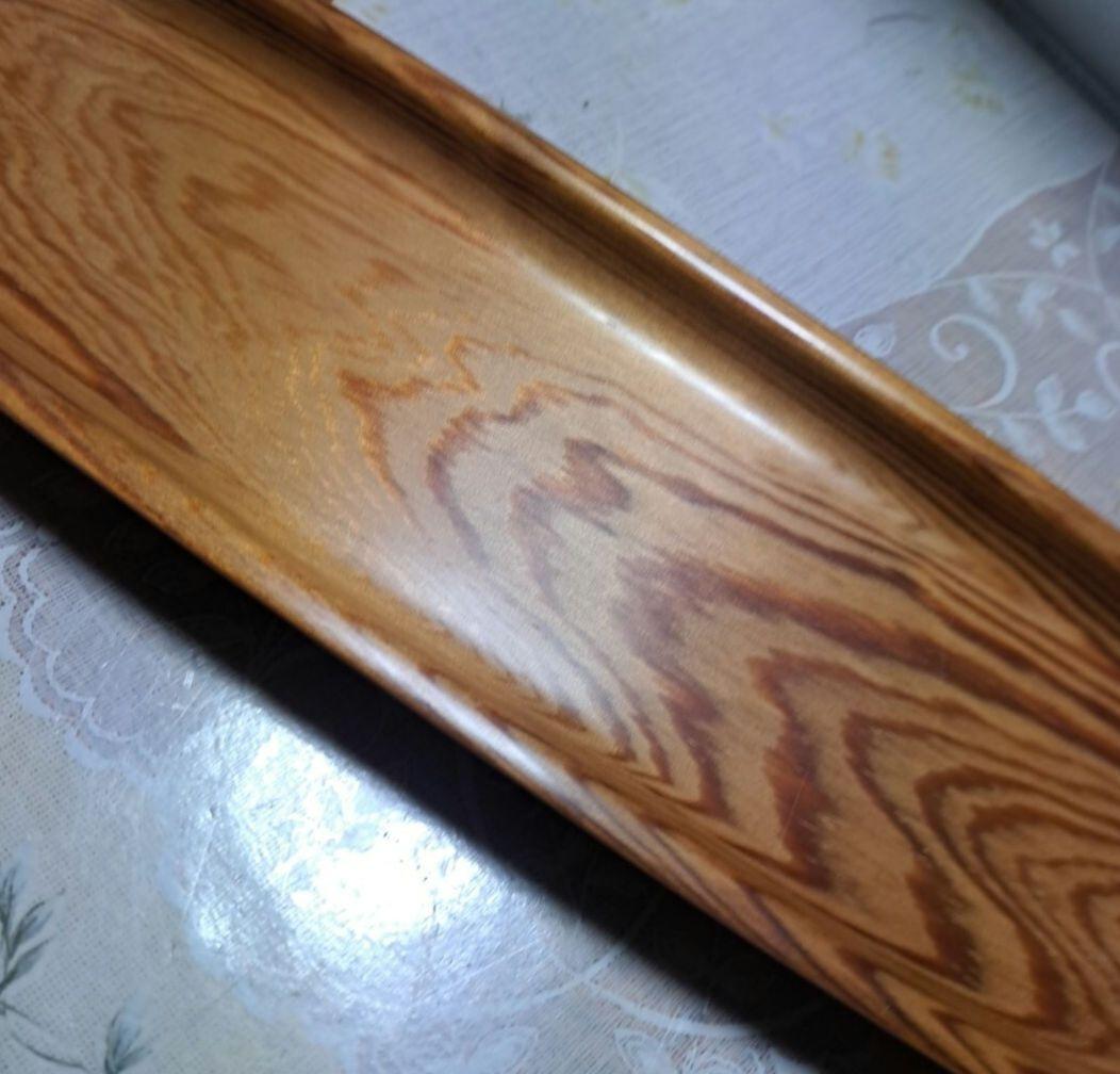 天然木 煎茶道具　長盆　工芸品　古美術　骨董品
