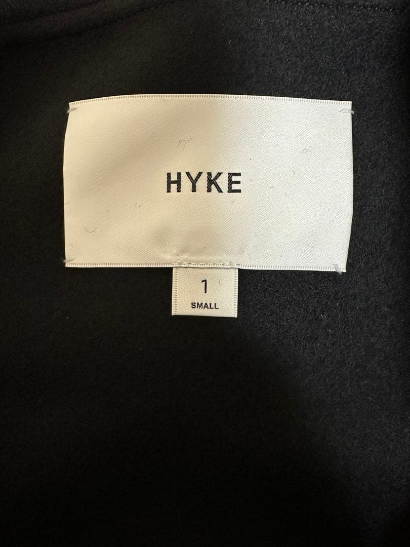【HYKE(ハイク)】WORK JACKET ショート　ブラック　新品