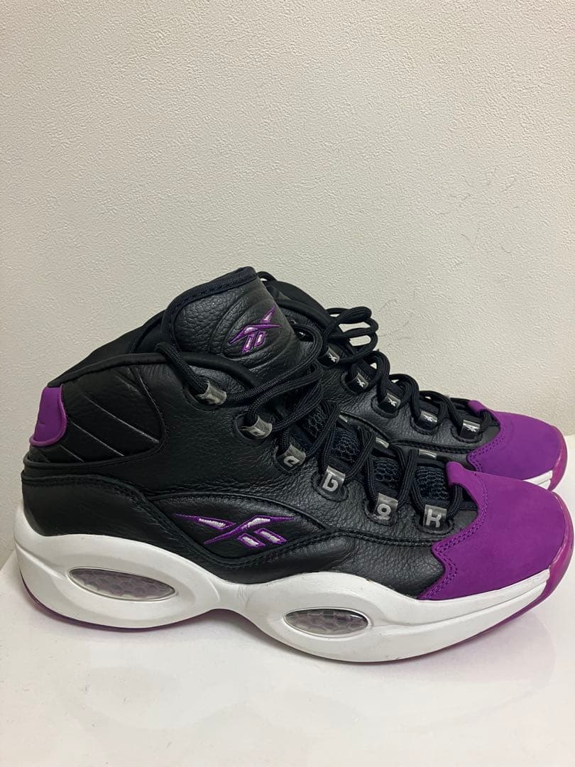 リーボックReebok クエスチョンミッド　バッシュ　アイバーソン 29cm