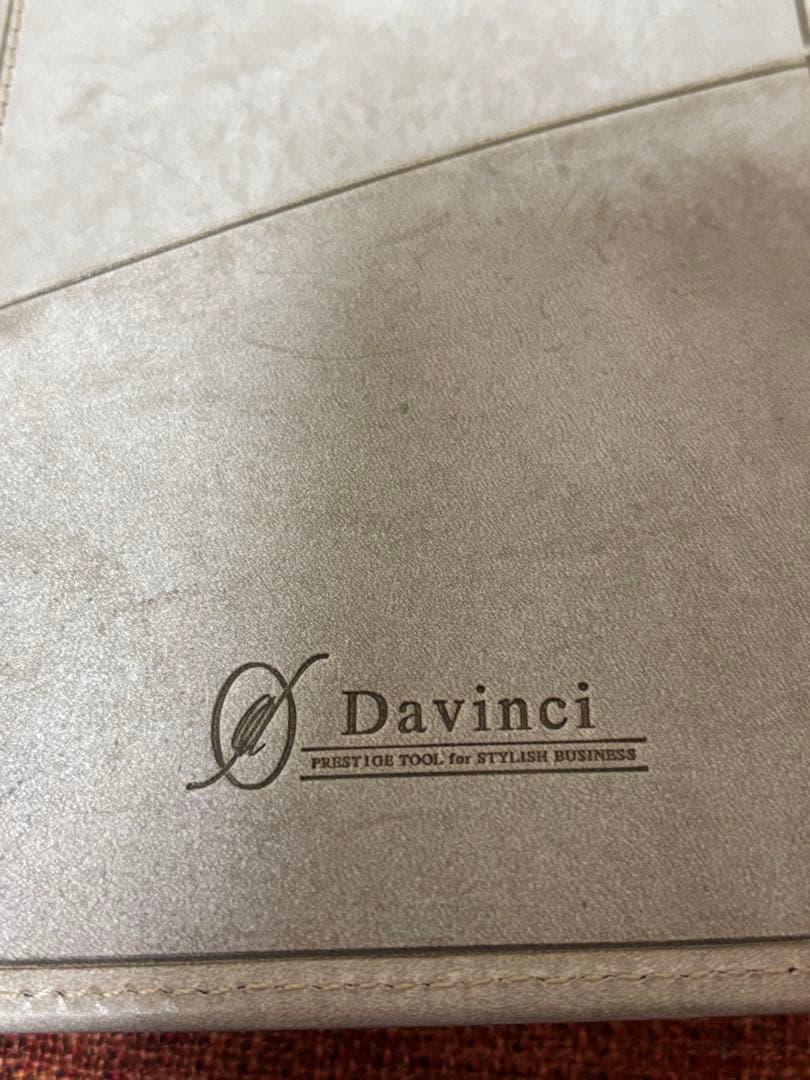 Davinci ロロマクラッシックアージェントレザー リング式ファイル A5