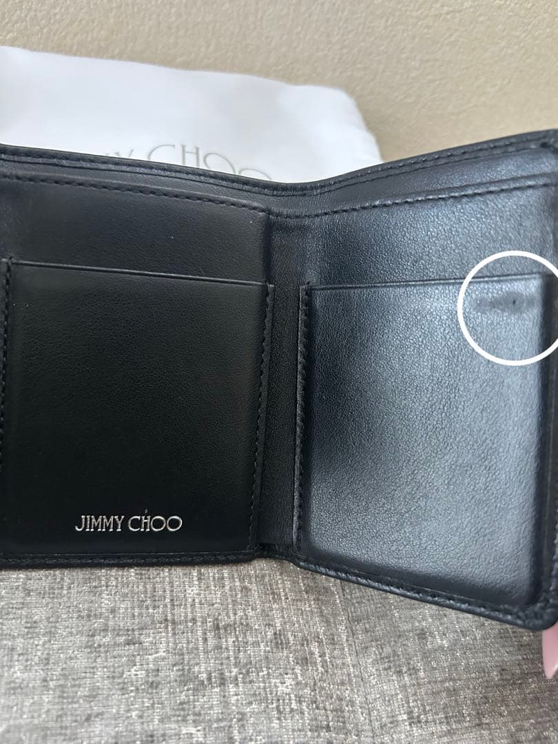 ジミーチュウ　三つ折り　財布