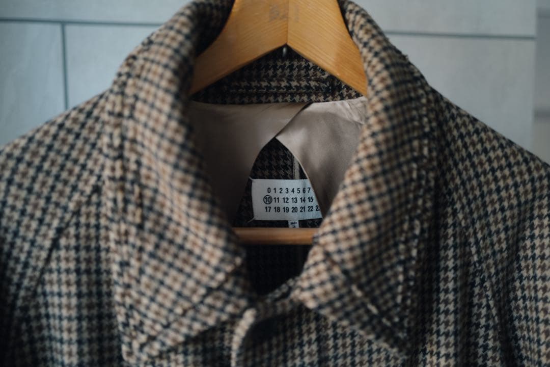 ジャケット・アウター Maison Margiela Houndstooth Coat size46
