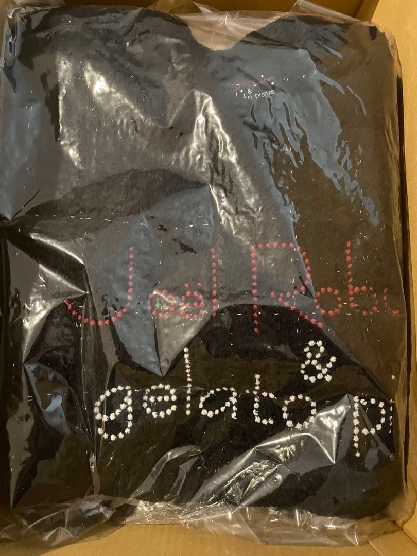 【JOEL ROBUCHON】ツイードモコプルオーバー ブラック