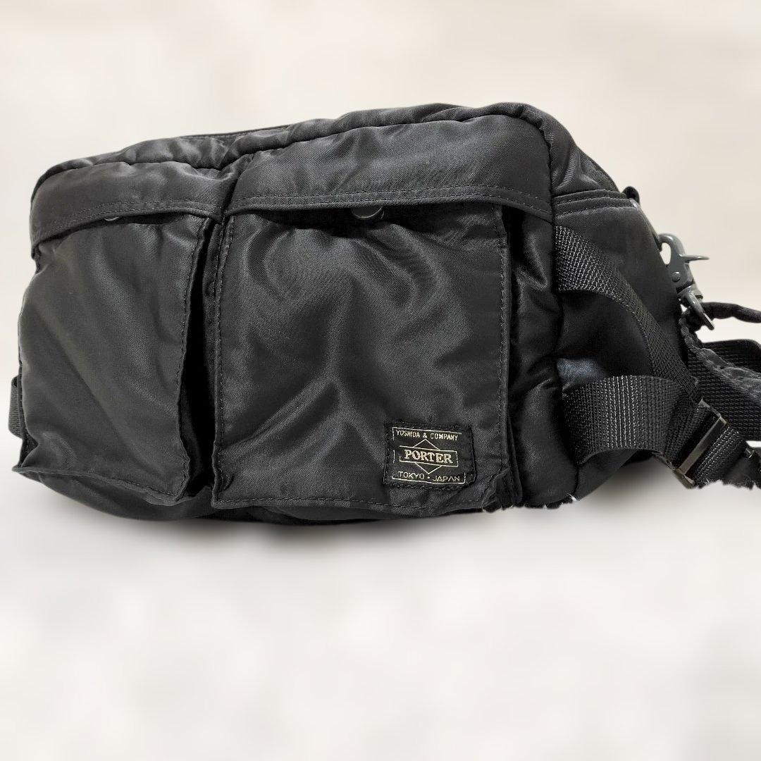 ポーター タンカー ウエストバッグ ボディバッグ 3way 黒