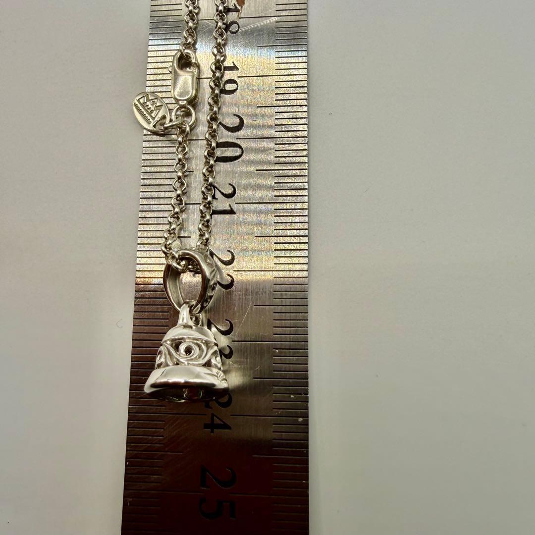 美品　SAAD ベル、甲丸チェーン2.0.mm 44センチ　ネックレスセット