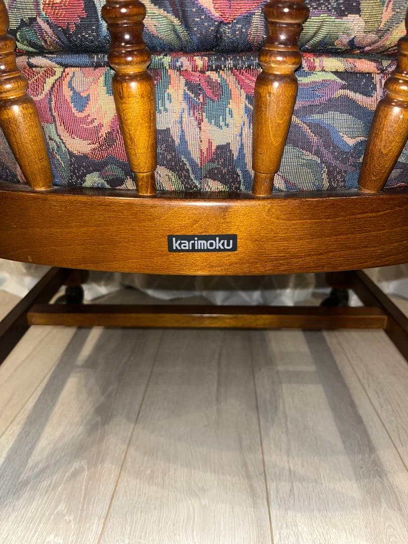 RIPコロニアル アームチェアー キャスター付