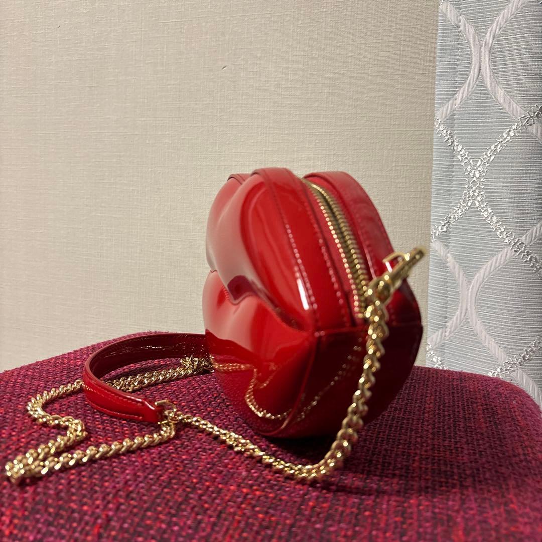 Kate Spade 唇型ショルダーバッグ レッド