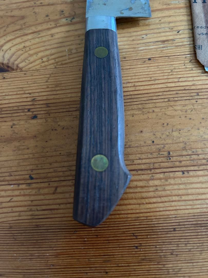 正本総本店製　牛刀 210mm 木製ハンドル