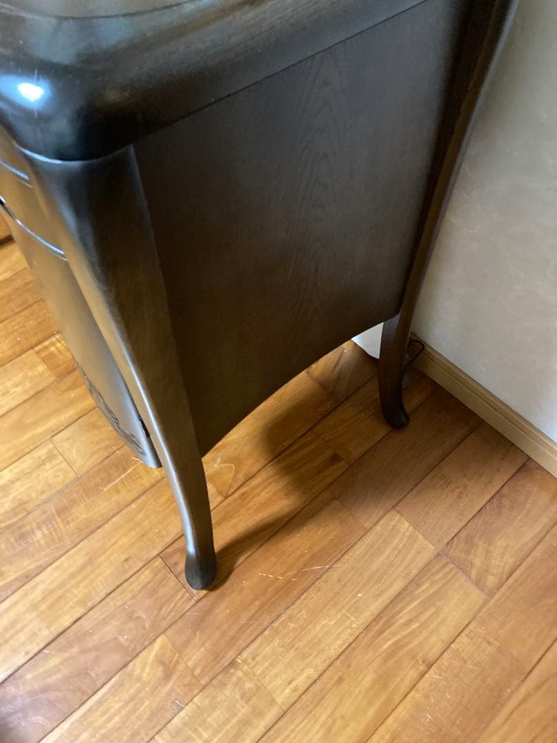 ドレッサー　鏡台　猫足　アンティーク調