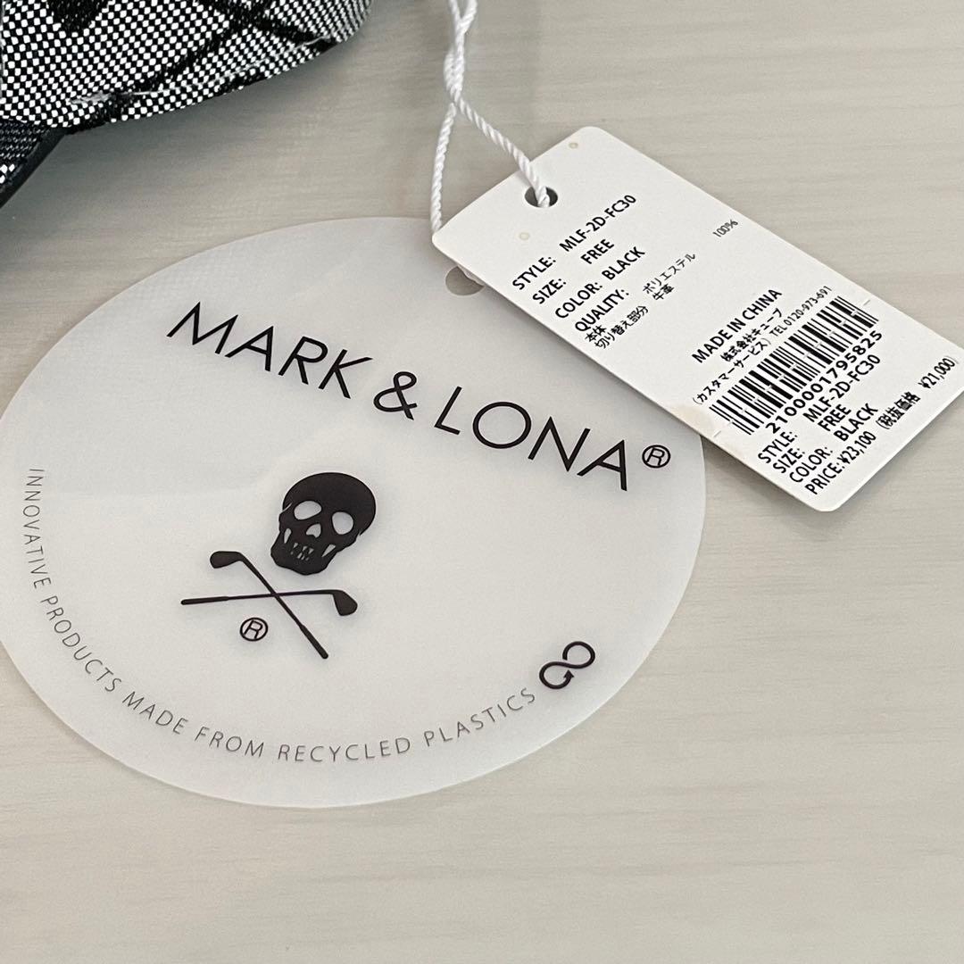 タグ付き MARK&LONA マークアンドロナ U.T.N.Y Cap ブラック